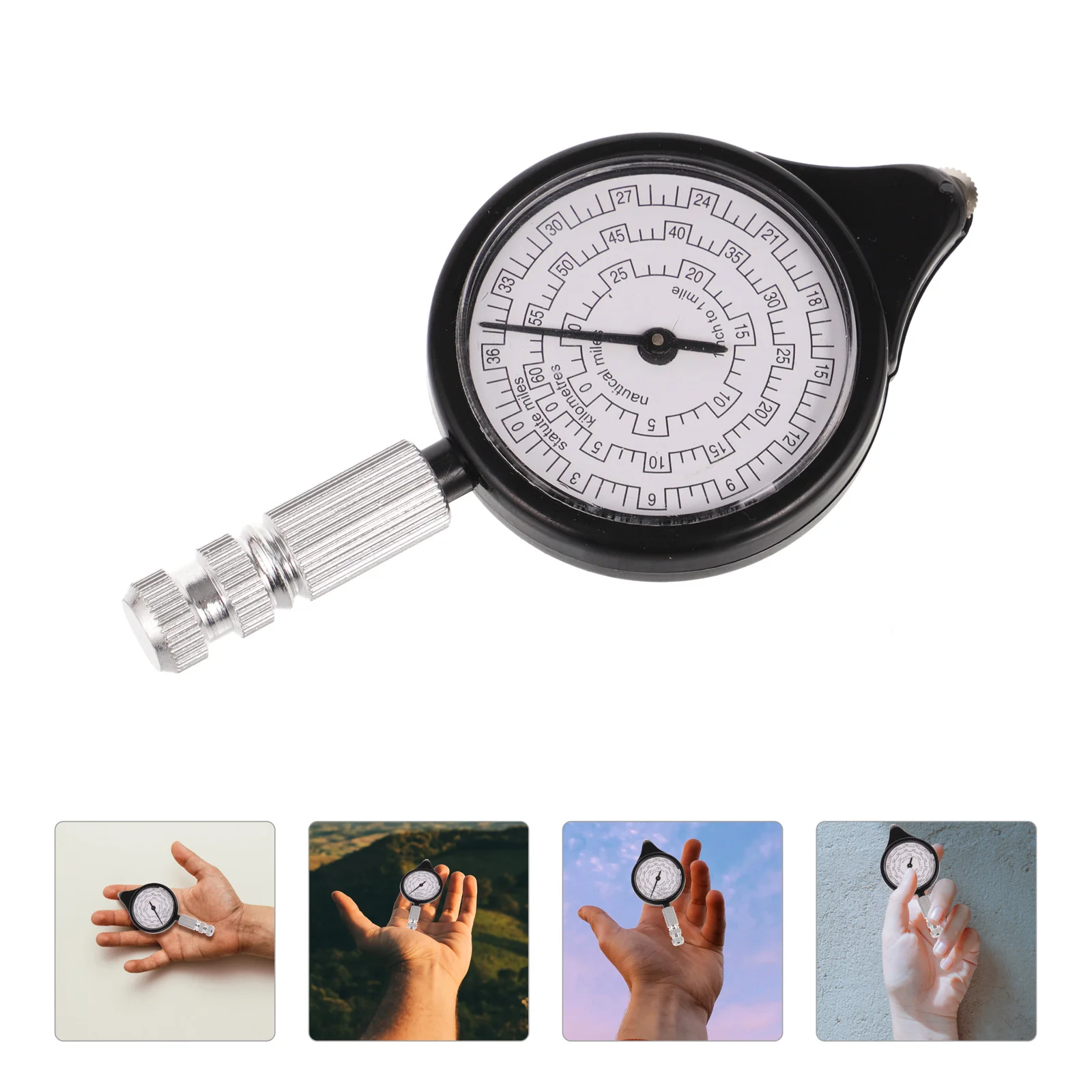 

Outdoor Rangefinder Distance Measuring Wheel Travel Map Tool Measurer Survival Odometer