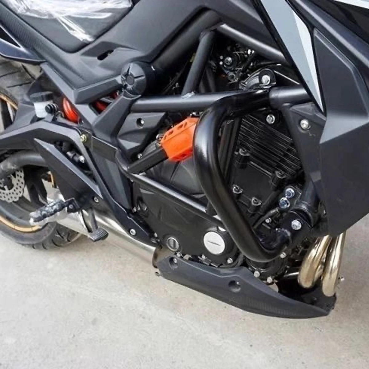 Fit For KYMCO  K-Rider CK400 K-Rider400 Motorcycle bumper front bumper anti fall stunt competitive bar modification
