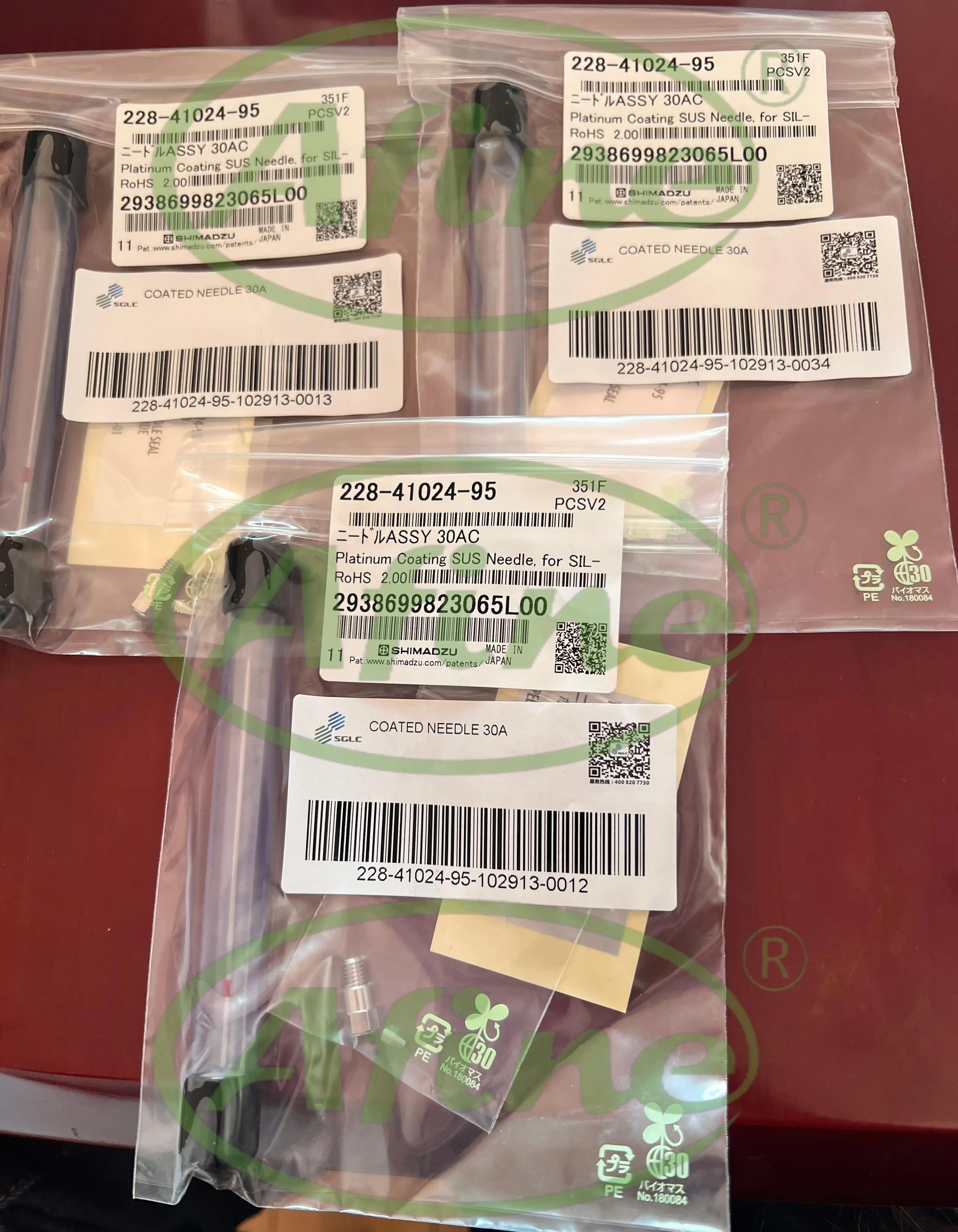 AFINE Shimadzu 228-41024-95 30A Enduit Injection illac pour SIL-30AC AutoSamper