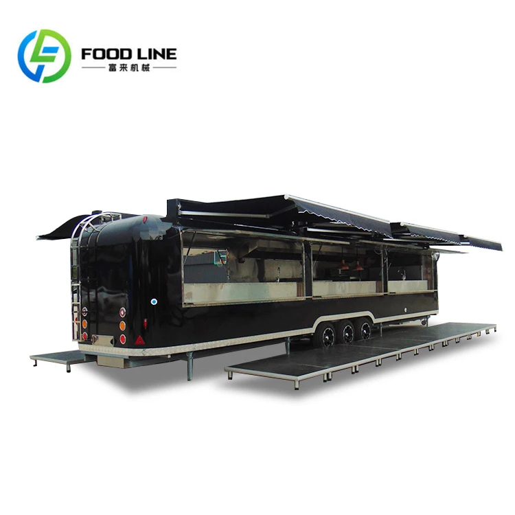 FULAI Китай Заводская цена Большой M Fisk Food Truck Remorque Alimentaire Airstreram Мобильная кухня Фаст-фуд Прицеп Производитель