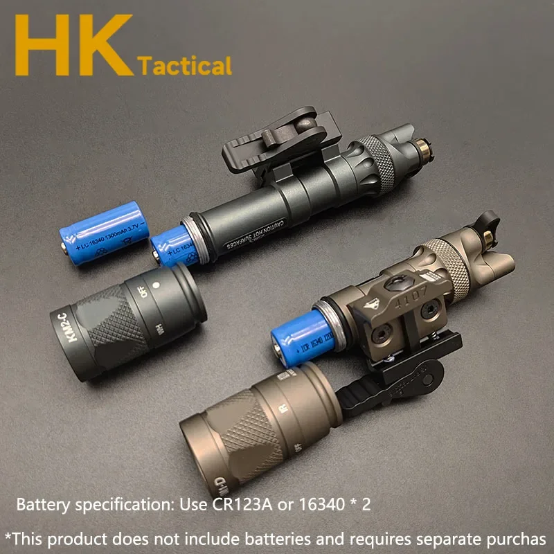 Linterna táctica M600 con LED e infrarrojos para rail Picatinny - imagen 2