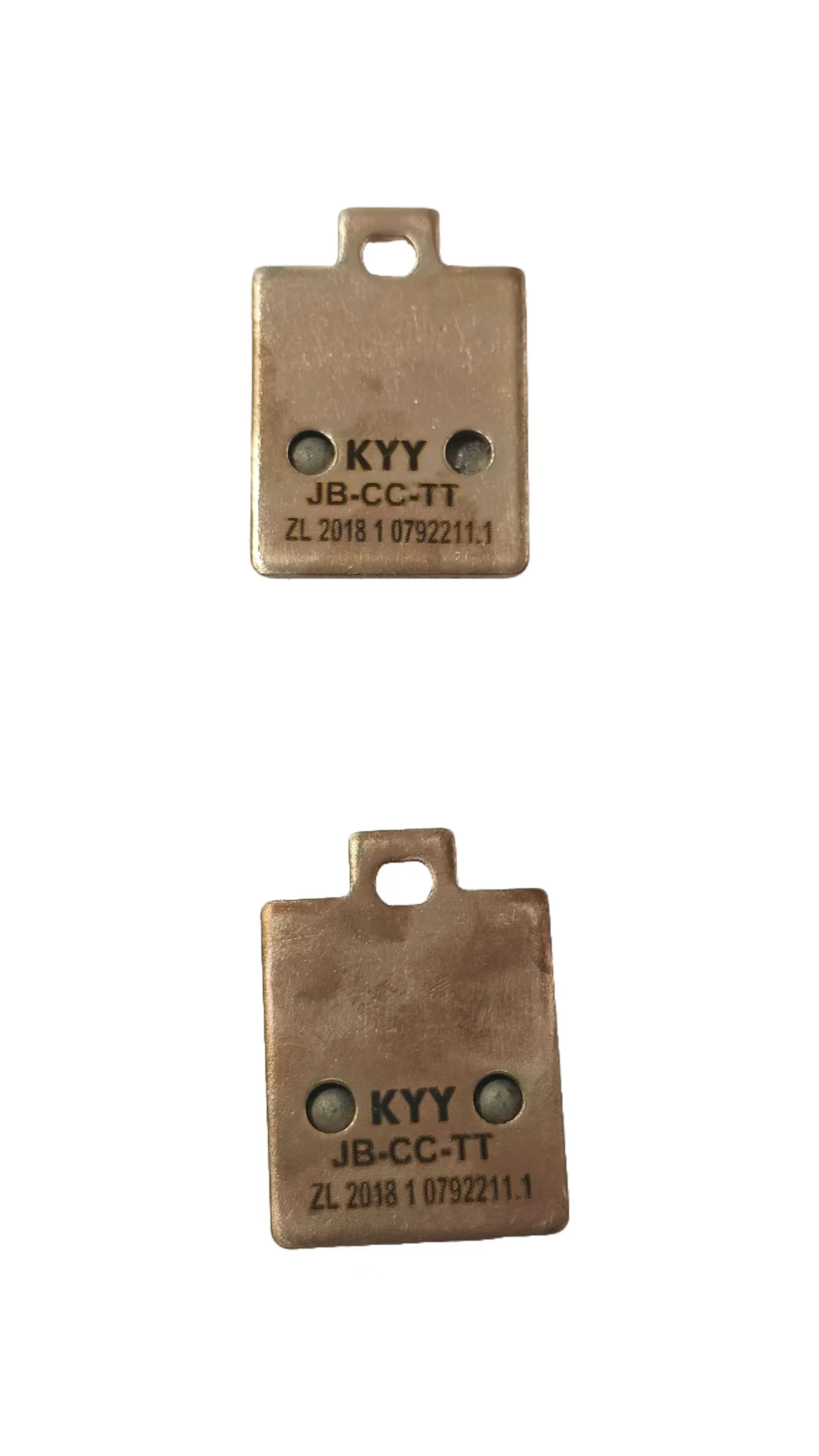 KYY Sintered Motorcycle Brake Pads – High-Performance, Heat-Resistant, 1 Pair – Fit Sanyang Motor PIAGGIO