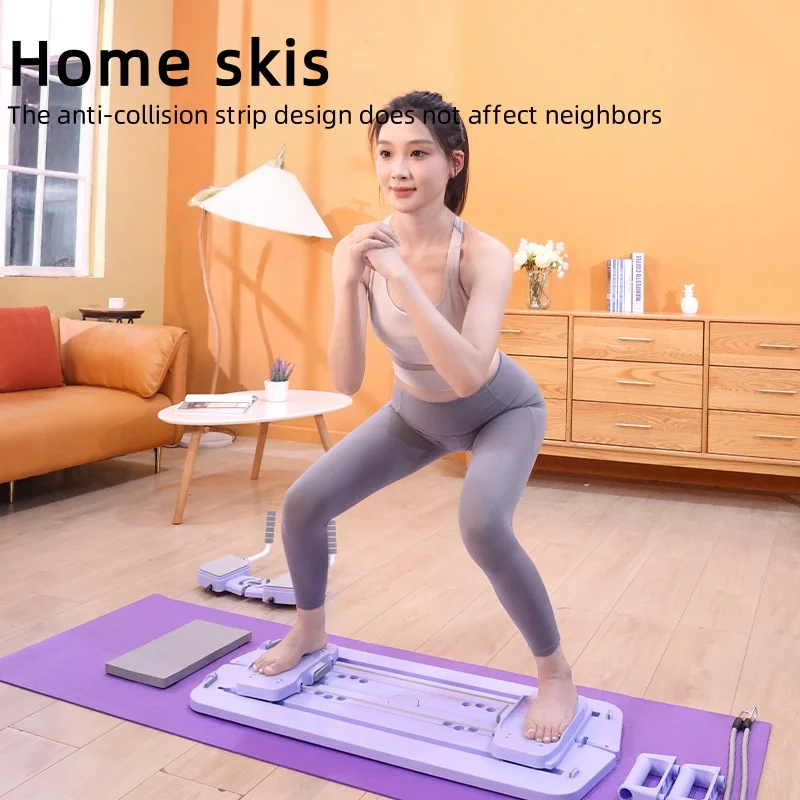 Abdominal plank abdominal roll skiing multi-functional exercise Pilates yoga fitness equipment Sit Up Benches Sports
