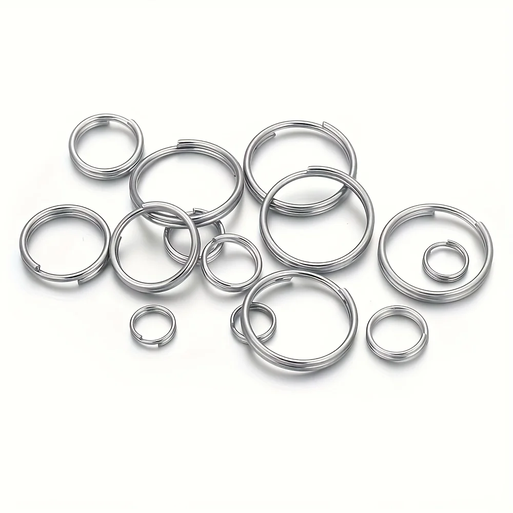 100pcs Silver DIY Jump Rings for Handicraft Accessories