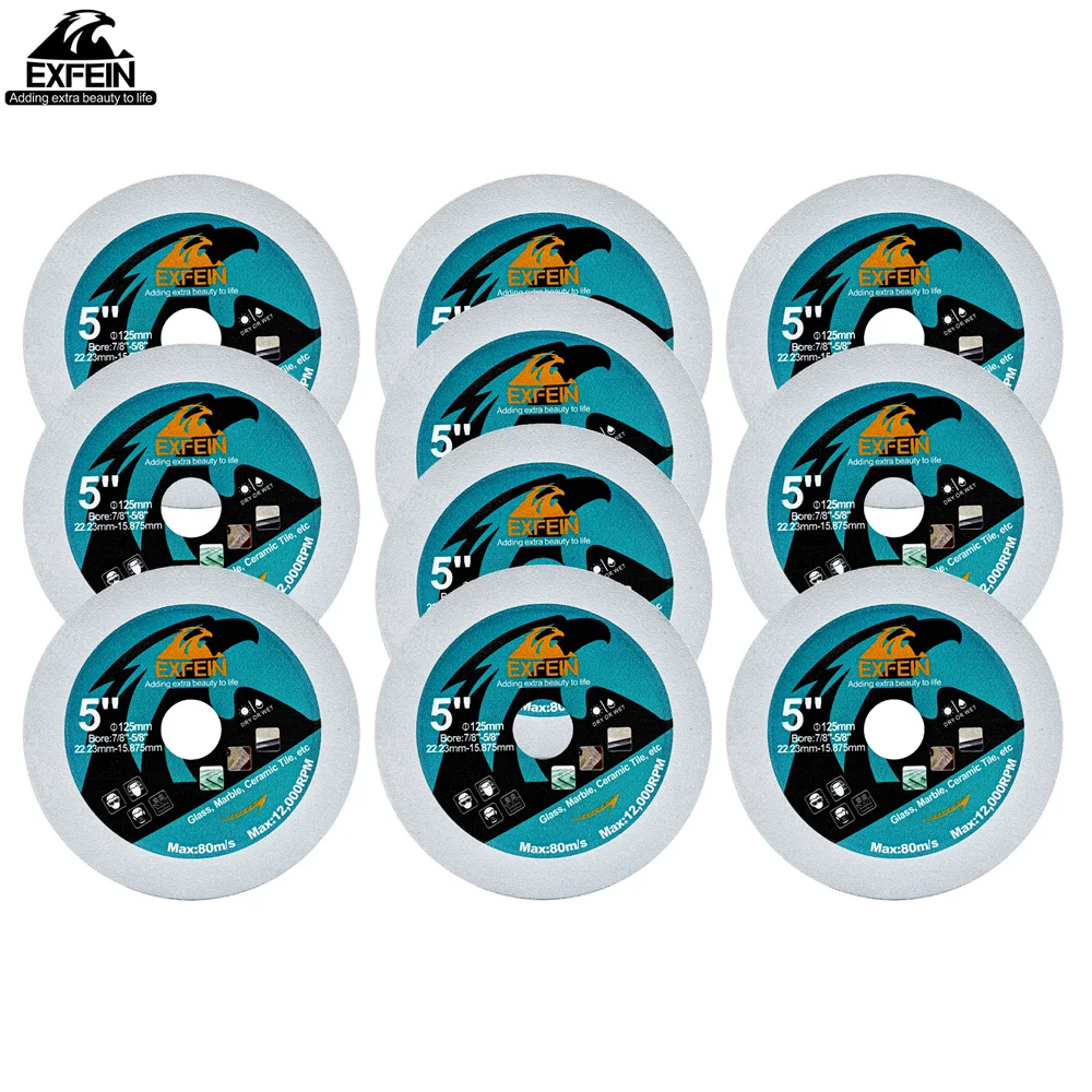 

EXFEIN Diamond Glass Cutting Disc Diamond Cutting Disc for Marble Tile Crystal Jade Wine Bottles Saw Blade Cut Plate