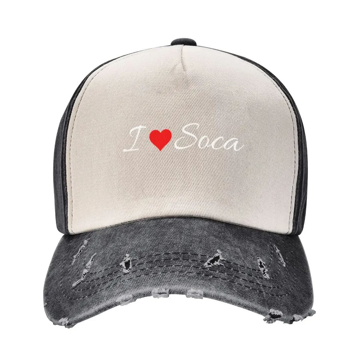 

I love soca Baseball Cap Sports Cap Sun Hat For Children Luxury Cap Men's Luxury Women's
