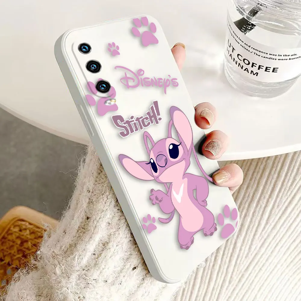 Disney Stitch Angel Telefoonhoesje Voor Infinix Hot 10 11 10S 11S 12 20S 30i 30 9 Play Noot 10Pronfc 11 12 G88 G 96X680X682 10T 5G