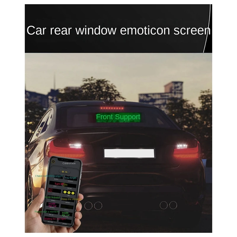 Светодиодная матричная панель, программируемый гибкий экран, дисплей IP65, анимация, прокрутка сообщений, знак, управление через приложение, автомобили, магазин, бар