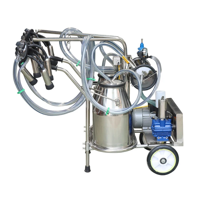 Hand Operated Milking Machine, Cow Milk Extractor, Portable Robotic Dairy Equipment, Efficient Milk Collection System
