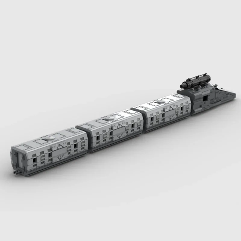 Moc อาคารอิฐ Pike Spice Train รุ่นเทคโนโลยี Modular รถไฟรถไฟ Series บล็อก Construstion DIY ประกอบของเล่นของขวัญ