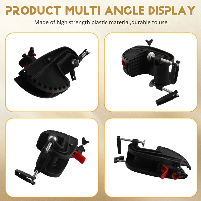 AU05 -Electric Outboard Motor Bracket Hinge Kit Fishing Finder Mount Fits For 28Lb 36Lb 46Lb 50Lb Electric Outboard Motors