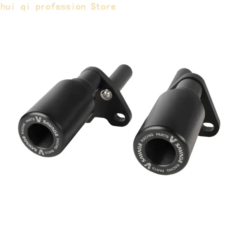 Rahmen-Crashpad-Paar für XL750 und CB750, schwarzes POM-Seitenset H8WE – Detail 5