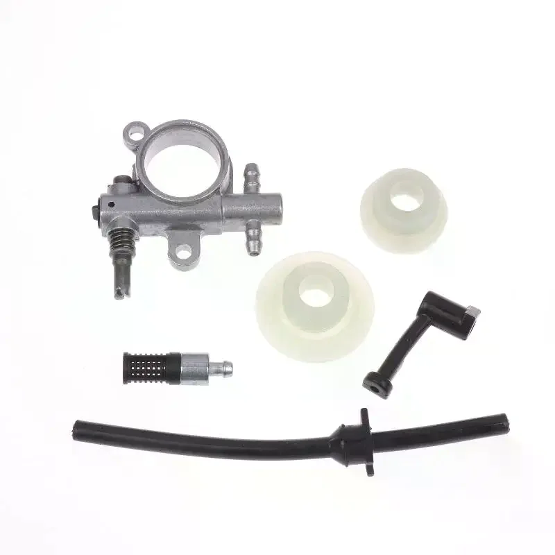 /PFU/Chainsaw Oil Pump Line Hose Kit With Integrated Endless Screw For 25CC 2500 Chainsaw Pump Nozzle Connection