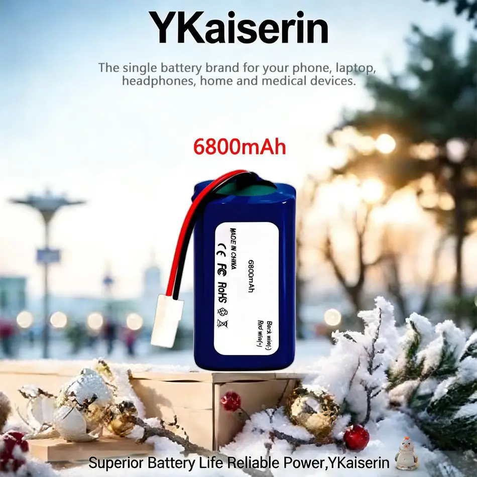 

Cleaning Robot Battery INR18650 M26-4S1P 6800Mah For Ilife V5 V5s V50 V3 DF45 DF43 Plus V3s Pro Vacuum Cleaner