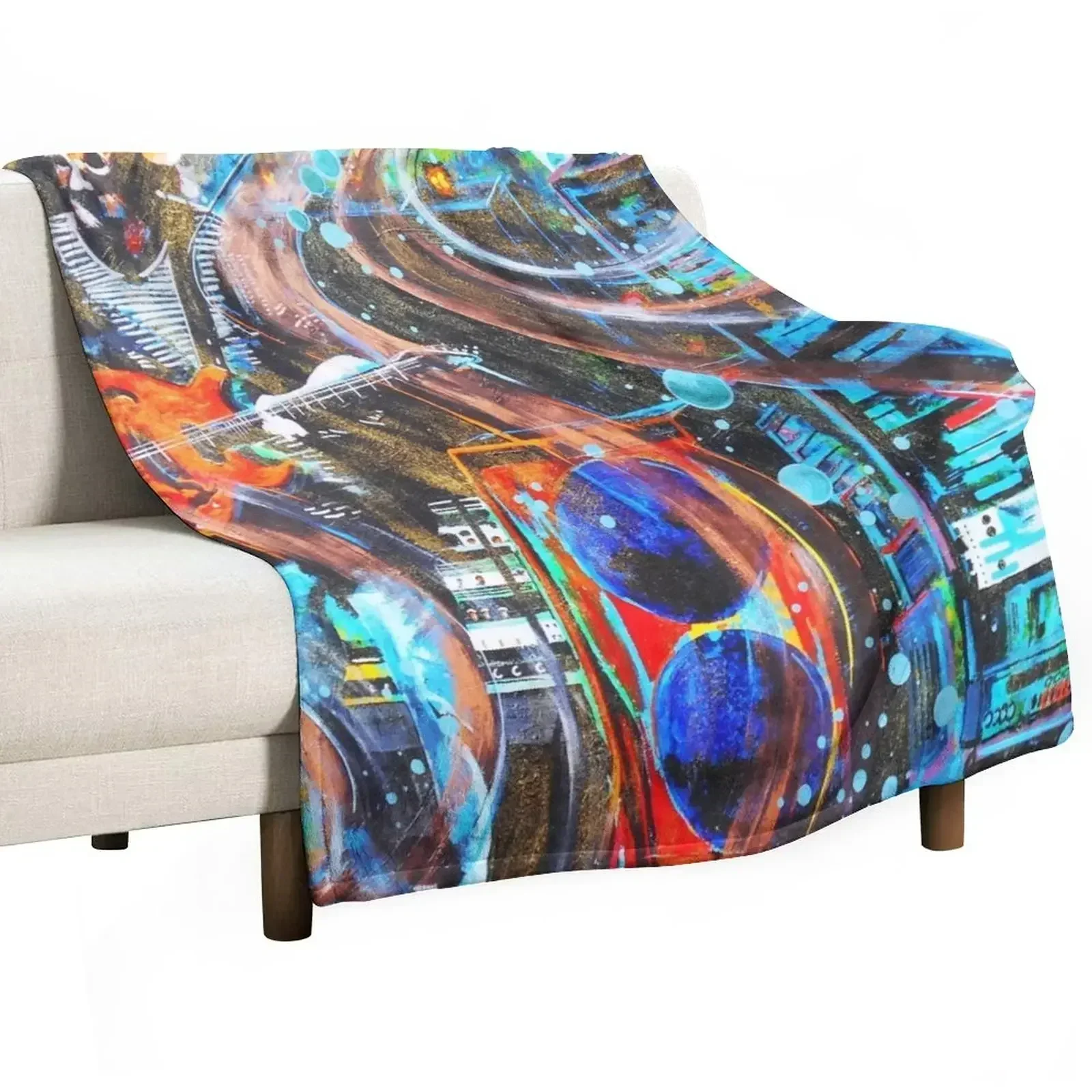 

I Can Make You Slip - Design 1 Throw Blanket Color Fast Cozy Throw Blanket