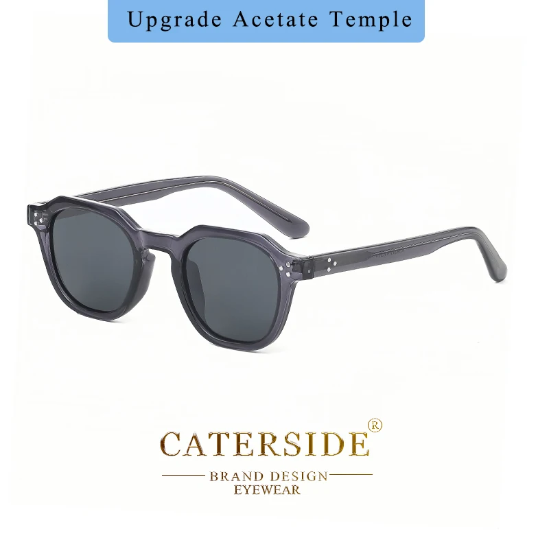 CATERSIDE Retro Polarisierte Männer Sonnenbrille Acetat Tempel/TR90 Rahmen Sonnenbrille Frauen Hohe Qualität Sport Fahren Reise Brillen – Detail 3