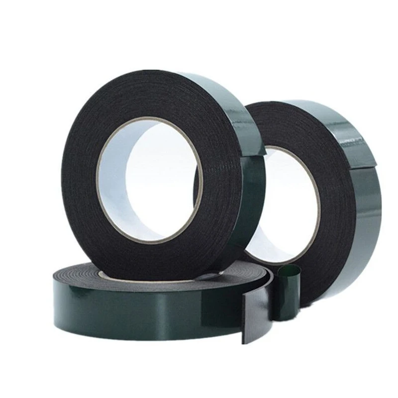 10m Double Sided Tape Strong Adhesive Black Foam Tape for Cell Phone Repair Gasket Screen PCB Dust Proof (1mm Thick)