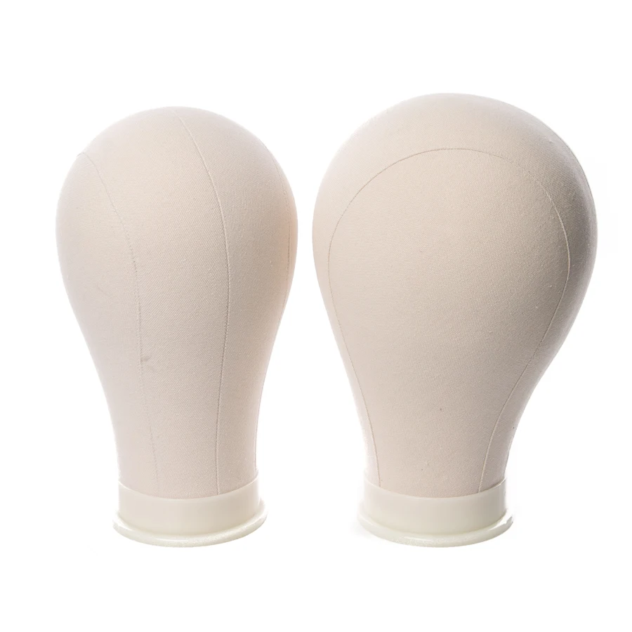 قماش شعر مستعار رئيس شعر مستعار حامل 21-25 بوصة المعرضة رئيس لتصفيف الشعر عرض صنع حامل شعر مستعار مع رئيس شعر مستعار يدعم حامل