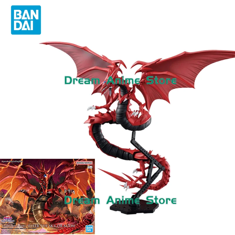 Figura Original de Anime Bandai FRS, Yu-Gi-Oh! Figura de acción EGYPTIAN GOD-SLIFER THE SKY DR AGON, juguetes modelo, regalos para niños
