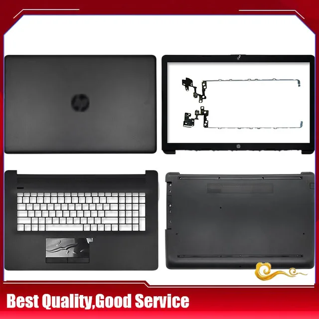 New/org For HP Pavilion 17-BY 17-CA CR 17Q-CS 470 G7 LCD Back Cover /Bezel /Palmrest Upper cover Keyboard / Bottom Case, Black