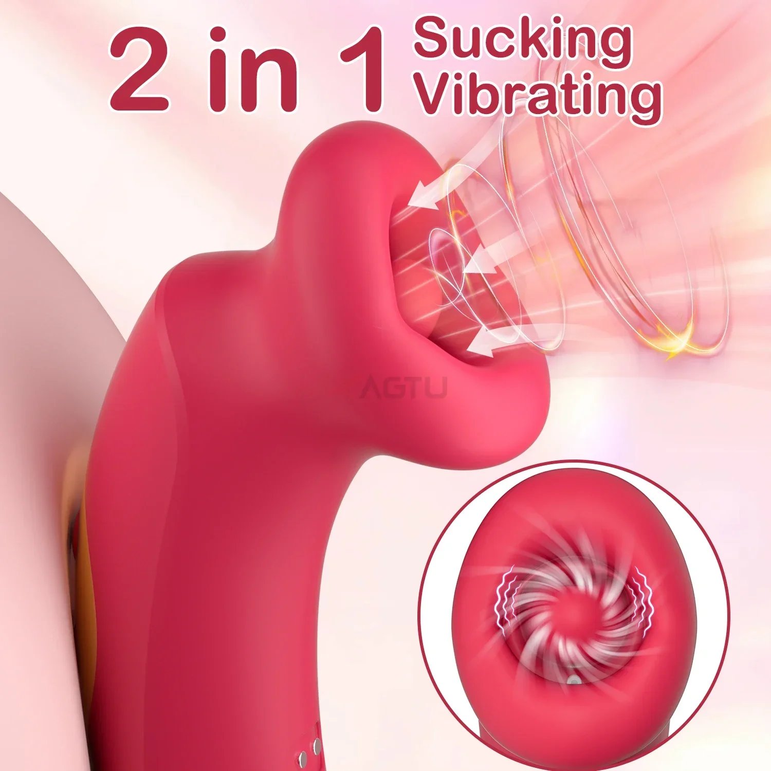 Klitorisstimulator med vakuumsug för kvinnor rabbit vibrator_voghion.com
