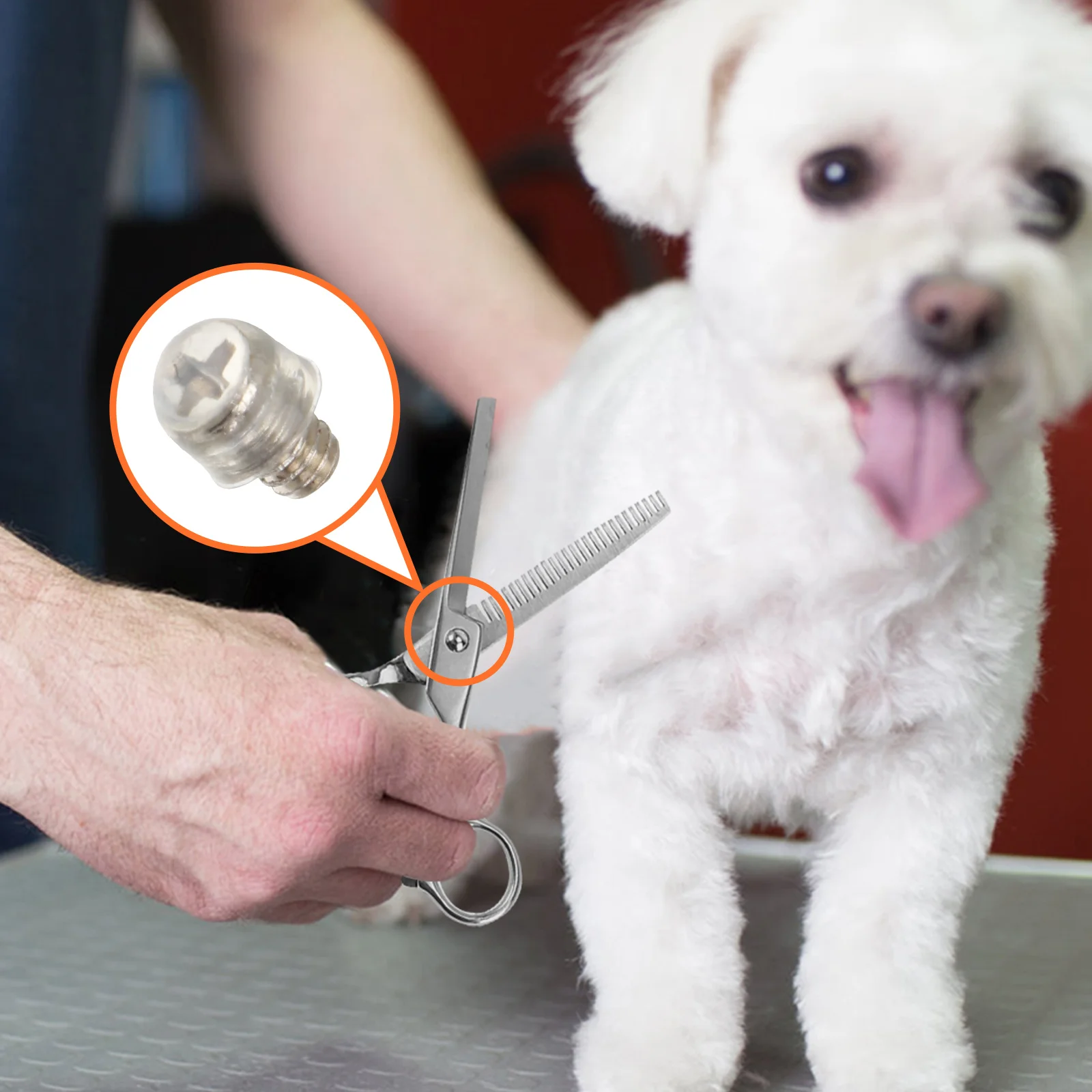 

10Pcs Scissors Mute Bumper Easy Install Use Fine Workmanship Wear Resistant Performance Accessories Scissors Silencers