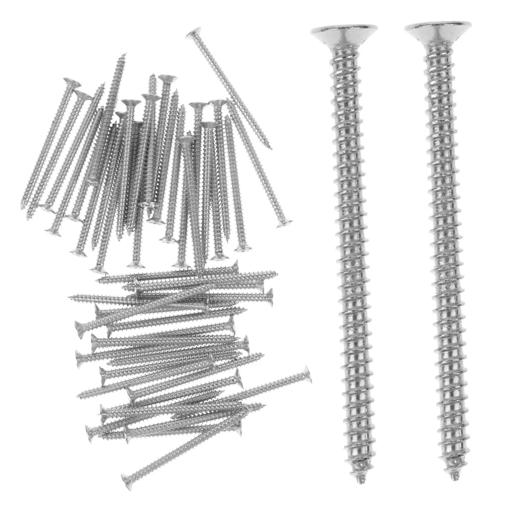 400pcs Color Zinc/nickel-plated Cross Countersunk Self-tapping Screws Set Carbon Steel Wood Screws Cross Flat Self-tapping Nails