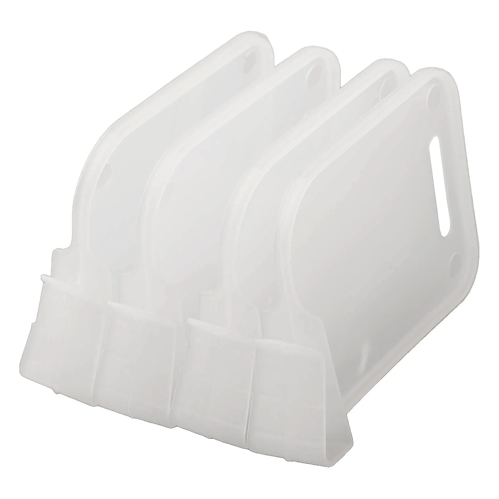 Divisor de Clips para refrigerador, tablero divisor de plástico, organizador de estante retráctil, tablero de partición de almacenamiento