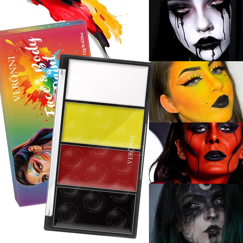 Beauty Makeup Pictures - 4 Colors Oil Based Face Body