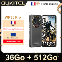 Rugged Smartphone Oukitel WP35 Pro 6.6'' 5G 11000mAh 36(12+24)GB + 512GB 33W 60Hz 64MP NFC Dual SIM Mobile Phone