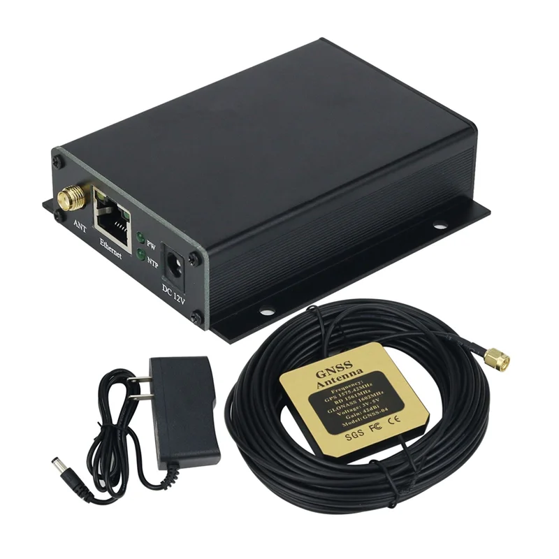 

B68A FC-NTP-MINI Сетевой сервер времени 1, сервер NTP, встроенный GNSS-приемник с портом Ethernet для GPS Beidou GLONASS