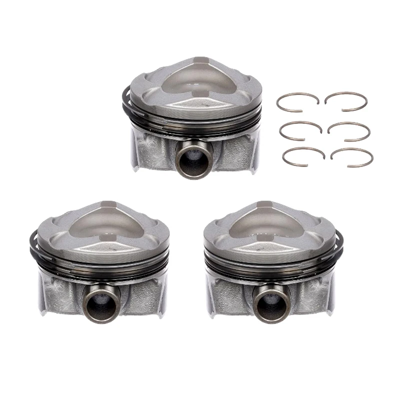 Car Engine Piston 1Set For Ford Focus Mk3 Fiesta Mk6 Ecosport Mk2 Mondeo Mk5 B-Max 1.0 EcoBoost 3 Cylinder M1DA STD CM5Z-6108D