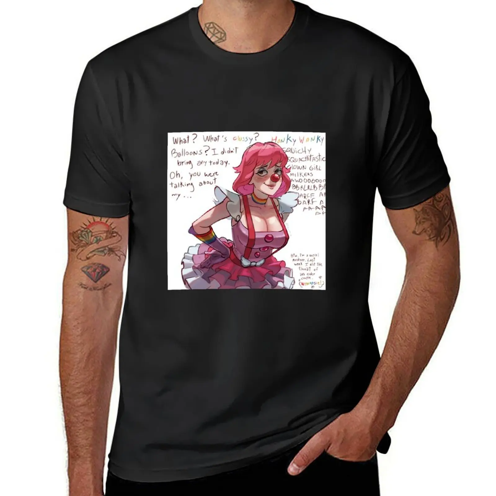 

clussy T-Shirt customs gifts for boyfriend anime clothes shirts graphic mens vintage t shirts