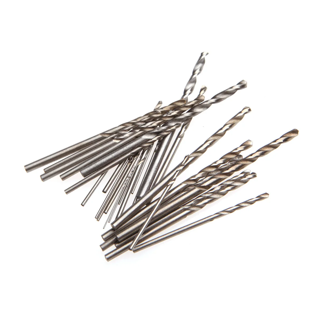 

28 pcs Mini Drill Bits 0.5Mm 0.8Mm 1.2Mm 2Mm Hss End Mill Bits For Wood Plastic Metal Pcb Copper Aluminum Cast Iron High Speed