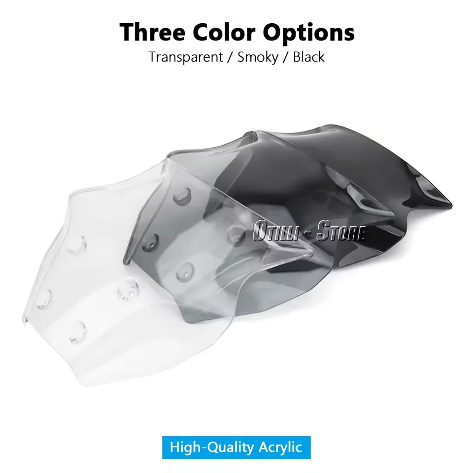 Motorcycl Windshield Visor Deflector Touring Sports Windscreen Accessories For Yamaha MT-09 MT09 MT 09 mt09 2024