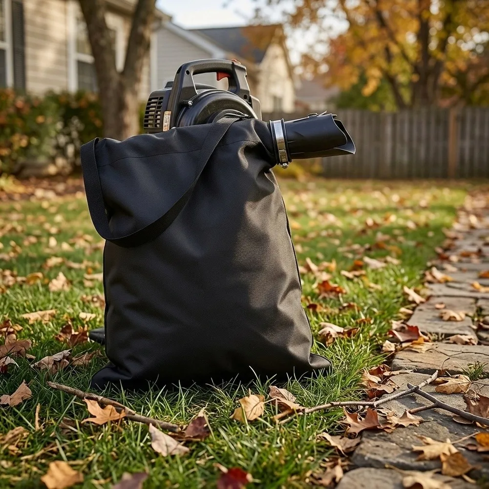 27.5*20.5inch Leaf Blower Bag Spacious Leaf Blower Bag Yard Waste Bag Yard Vacuum Sack Large Capacity Collection