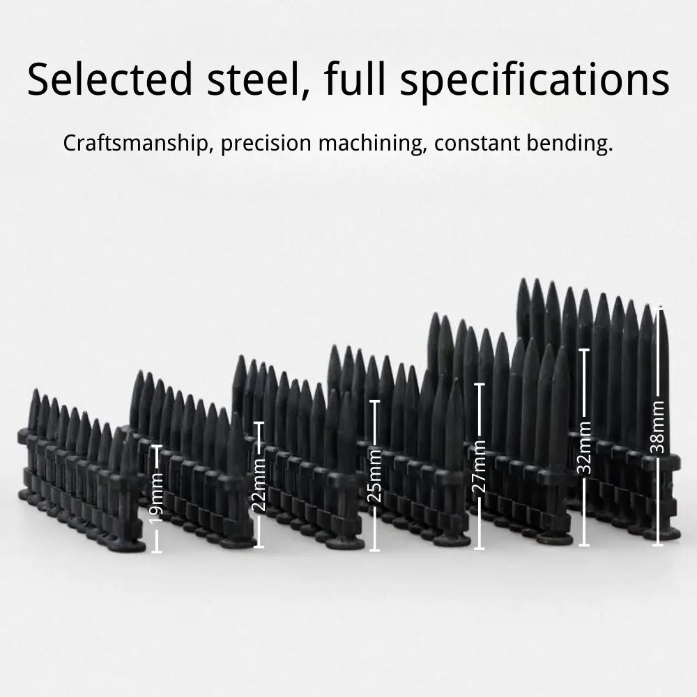 Collated Concrete and Steel Drive Pin Mechanical Galvanized for Gas Power Concrete and Steel Nailer