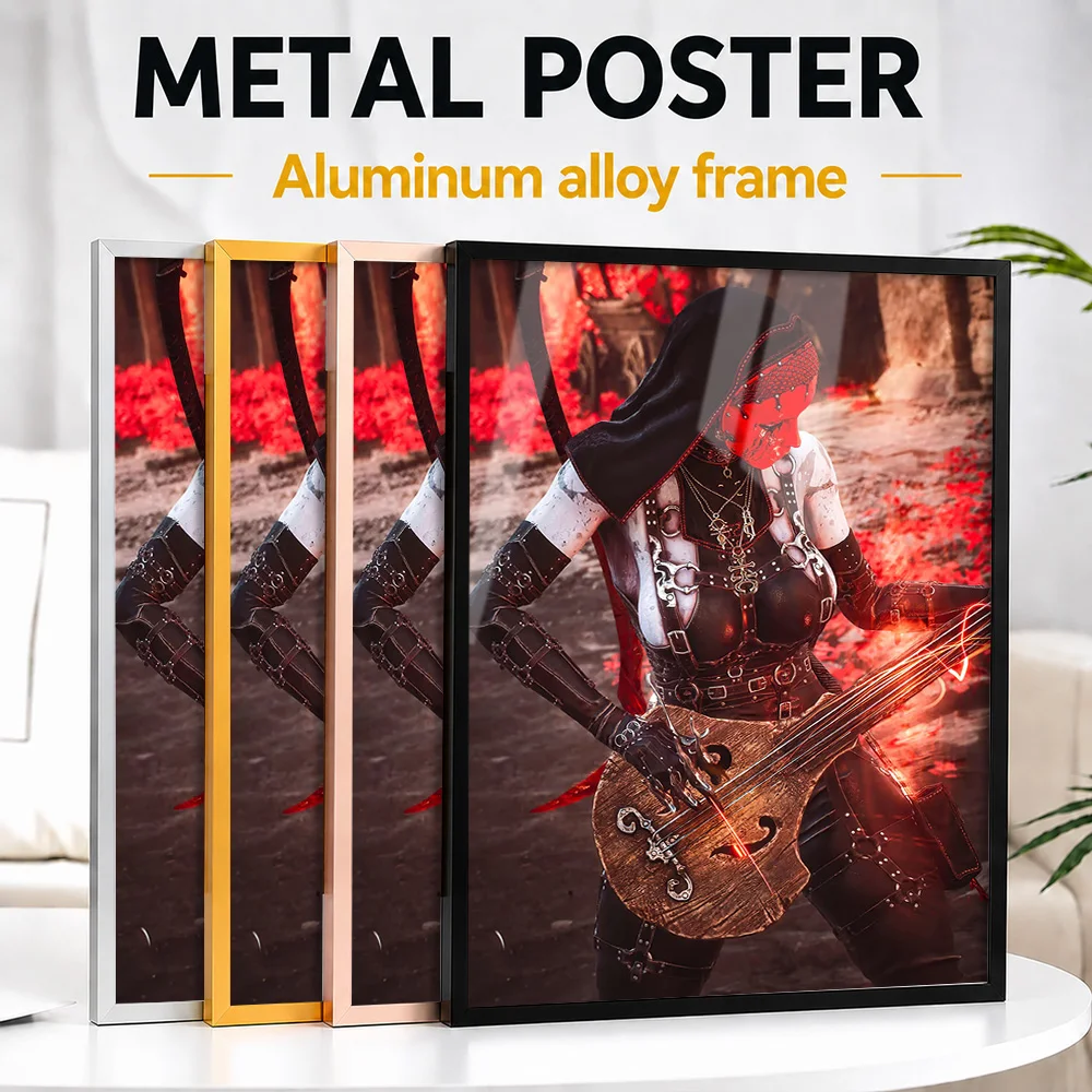 Mortal Shell 2 Framed Metal Poster Personalized Hero Tribute Wall Art A Unique Gift For Fantasy Fans To Display In Game Room