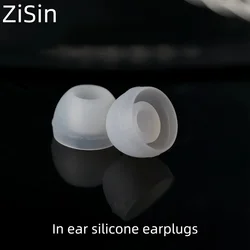 ZiSin Multi Specification SML Silicone Eartips for In Ear Earphones, Universal Dustproof and Soundproof Earplugs.