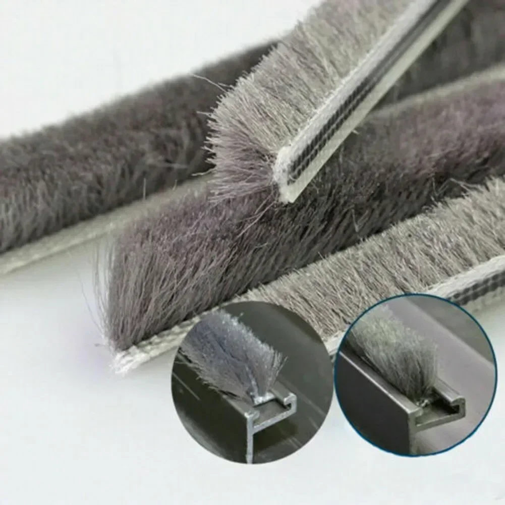 Hardware Home Improvement Seal Strip Weather Strip Window Windproof Draught Excluder Seal Brush Pile Sliding Door
