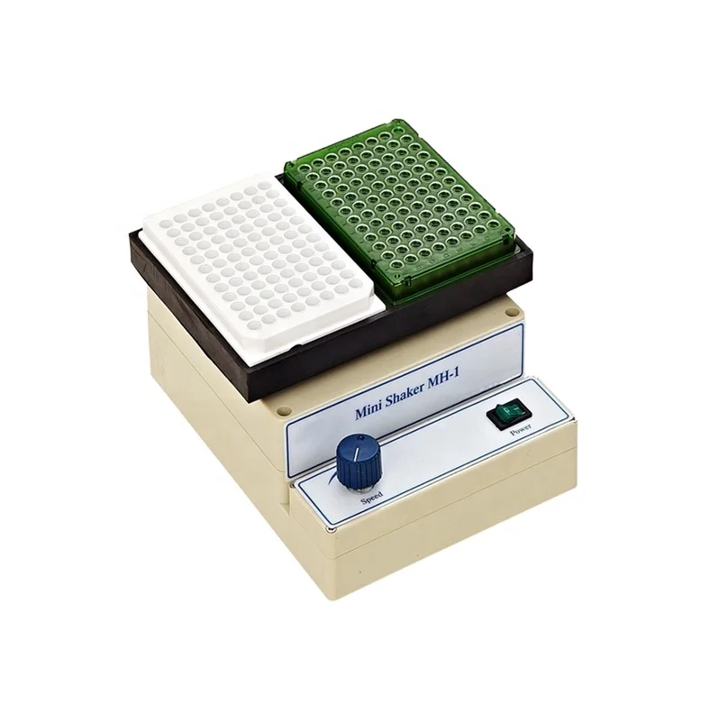 MH-1 Laboratory High Performance Mini Enhanced Engineering Plastic Shaker With Two 96-pore Boards For Rapid Oscillation Mixing
