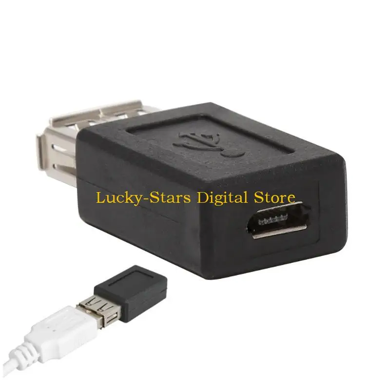 T3EE 2 Teile/satz USB 2,0 Typ A Buchse Auf Micro USB Typ B 5Pin Buchse Konverter Adapter