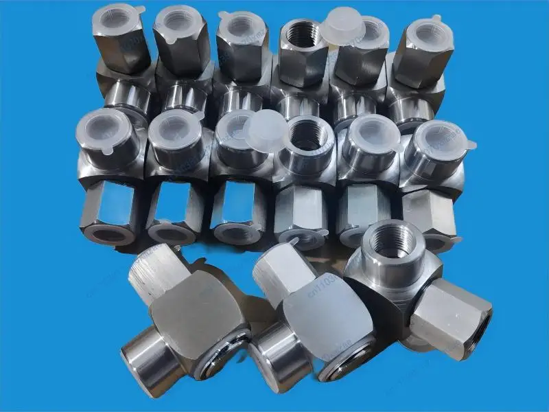 Joint rotatif de bobine de lave-auto en acier inoxydable 304, Machine de nettoyage, Machine de dragage, canon à Air de canalisation hydraulique