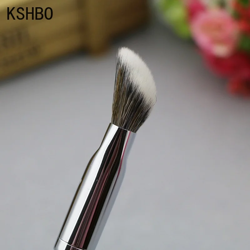 KSHBO Foundation Brush 47 Broom Head Liquid Foundation Shadow Repairing Brushes Women Face Base Makeup Beauty Professional Tools