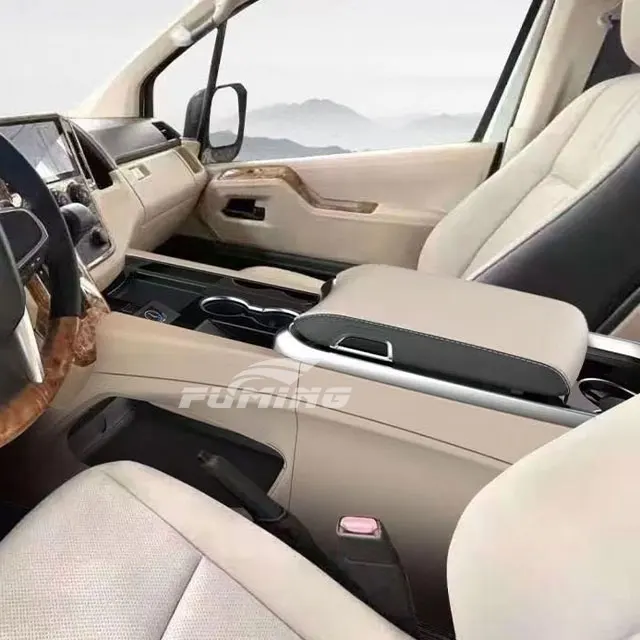 

Wireless charging Granvia HIACE Armrest ambient lighting Toyota HIACE includes cup holder refrigerator