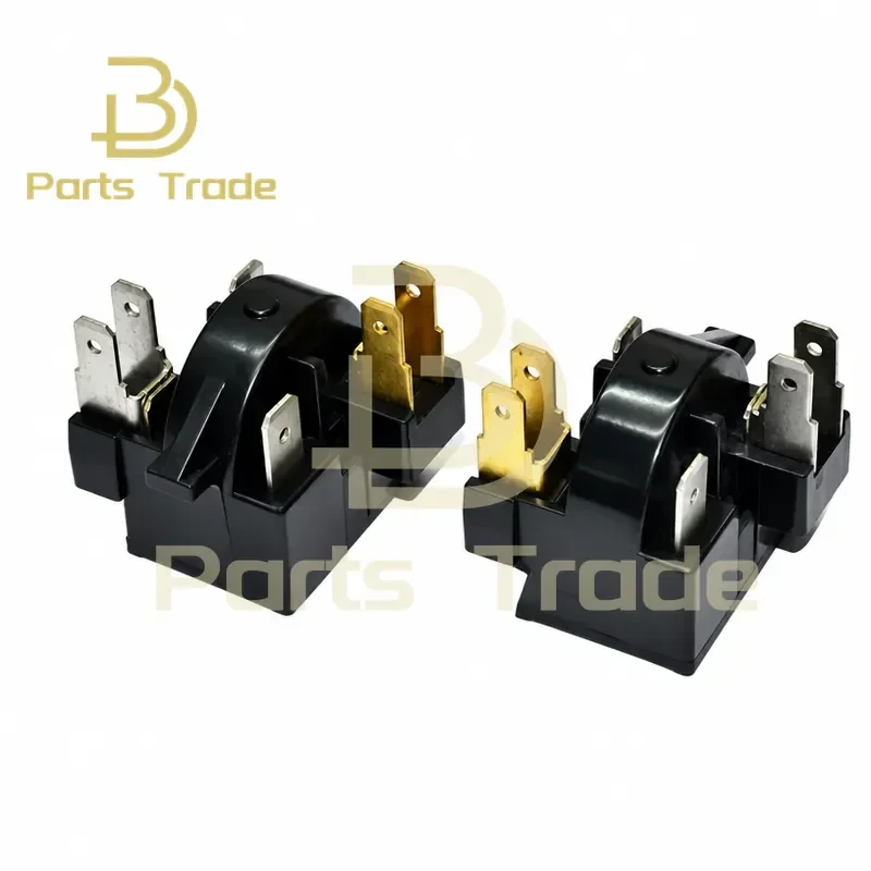 2PCS PTC Starter Relay for Freezer Compressor QP2-15K Accessories Replacement Part