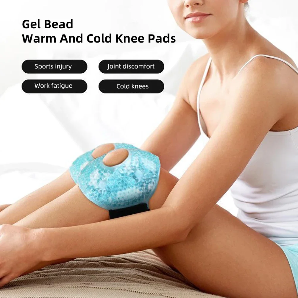 Soft Gel Ice Compress Strap Cold And Hot Compress Knee Straps,Wrist Protectors,Calf Protectors,Ankle Protectors