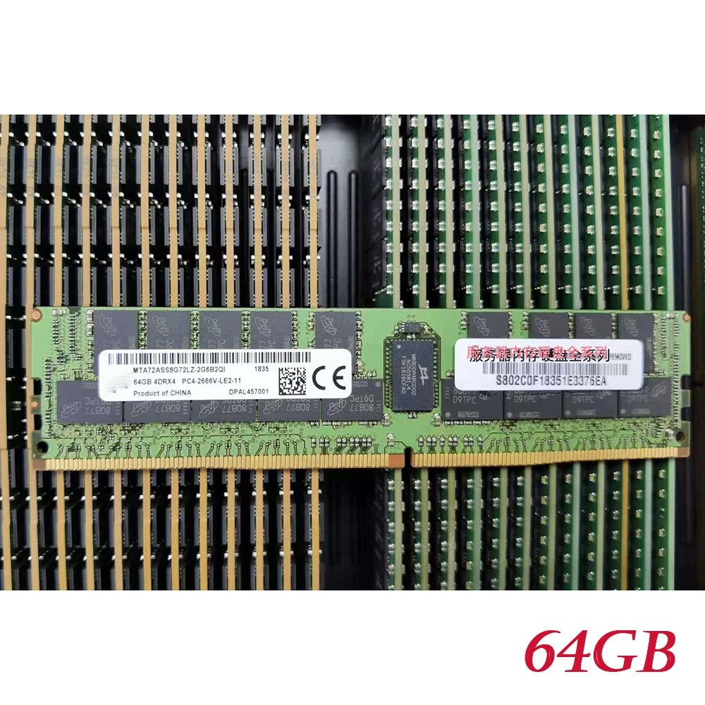 

1 шт. для Cisco UCS-ML-X64G4RS-H серверная оперативная память 64G 4DRX4 2666 В ECC LRDIMM внутренняя память