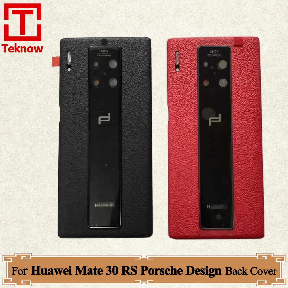 

Original Back Cover For Huawei Mate 30 RS Porsche Design Back Battery Cover LIO-N29 LIO-AN00P LIO-AN00 Battery Cover Replacement