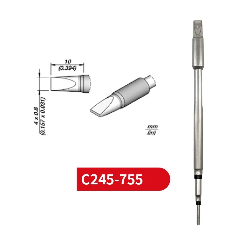 

C245-755 Soldering Tips for JBC SUGON AIFEN T245 Handle/Temperature Control Handle